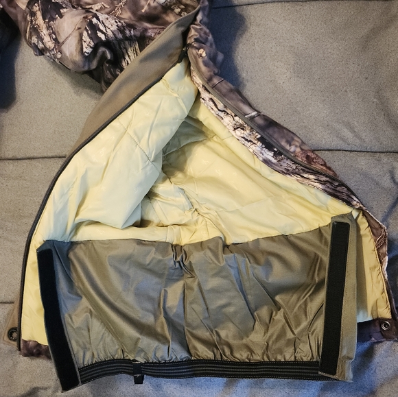 BROWNING Hells Canyon PRIMALOFT Insulated Hunting Mossy Oak Bibs WMS Size L NWT. - Picture 10 of 16